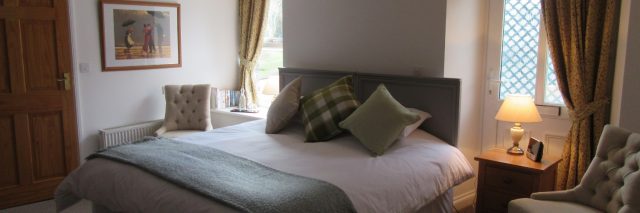 Double bedroom Melin Pandy bed and breakfast